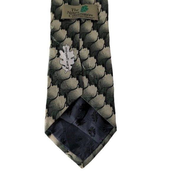 The Nature Conservancy Kangaroo Silk Necktie Australia - Picture 6 of 8